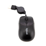 Iggual Ratón Retráctil Com-Basic-800dpi Negro