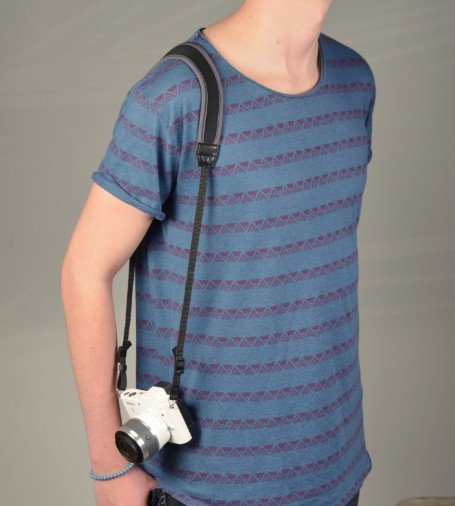 Correa Kaiser 6743 Cámara Digital Tela, Neopreno Negro