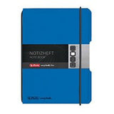 Herlitz 11361573 Cuaderno Y Block A6 40 Hojas Azul