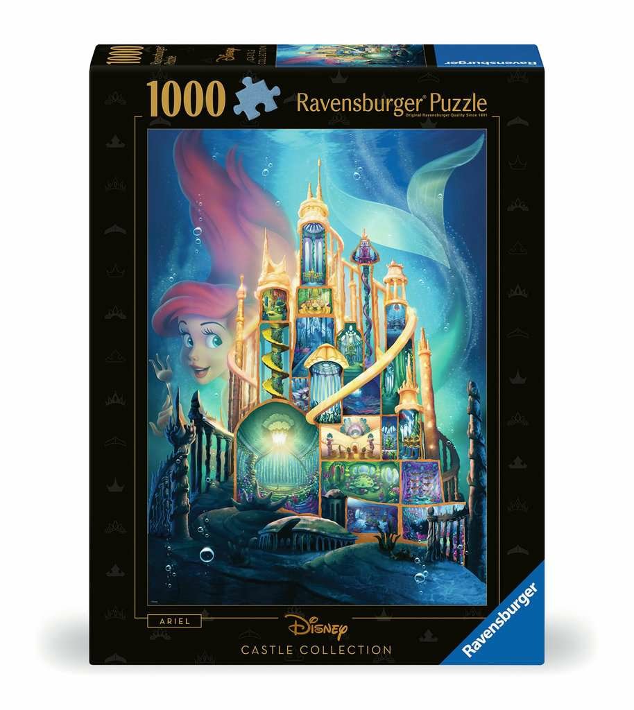 Puzzle Ravensburger Disney Castles Ariel 1000 Piezas
