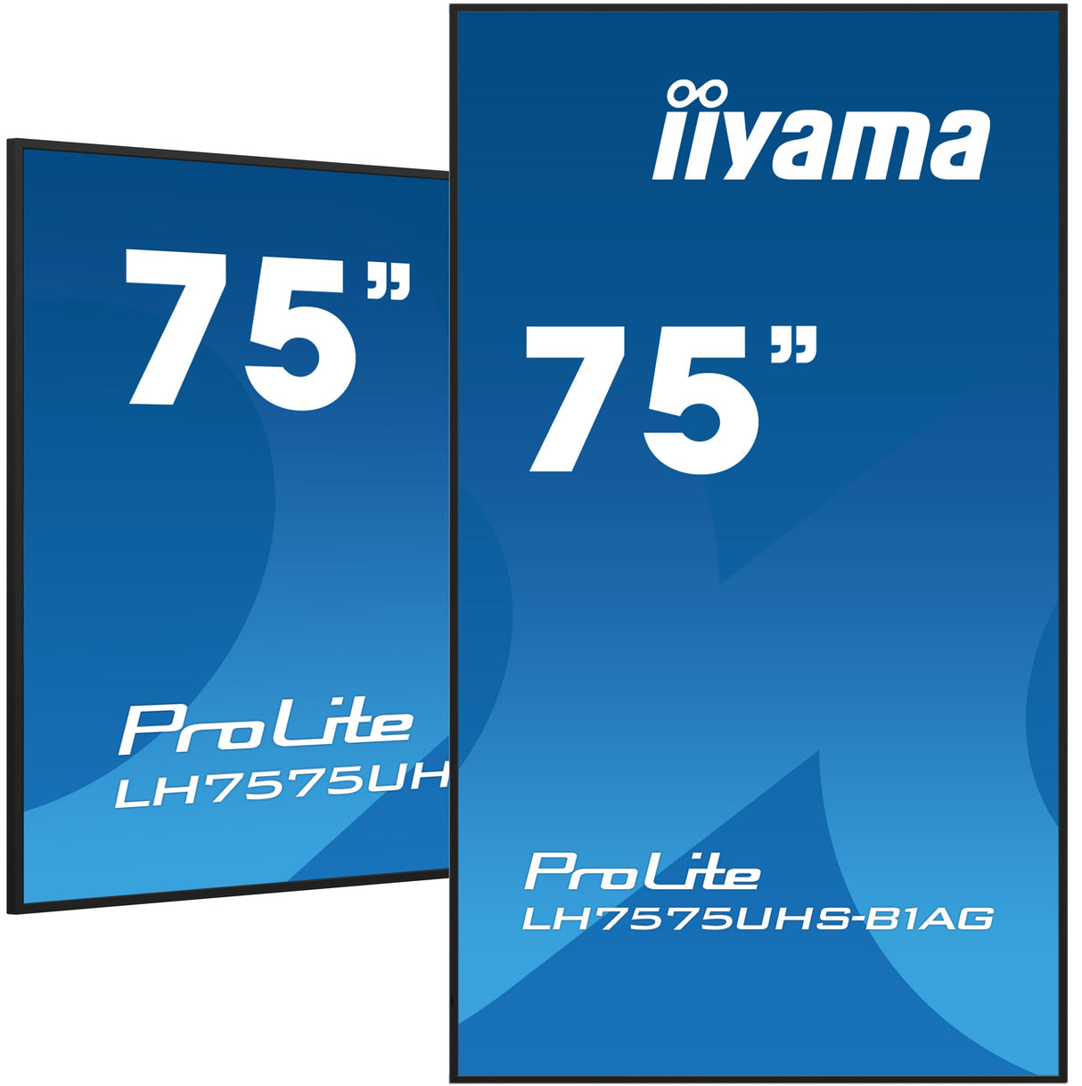 EAN 4948570123483 - iiyama LH7575UHS-B1AG pantalla de señalización Pantalla plana para señalización digital 190,5 cm (75") LC imagen 1