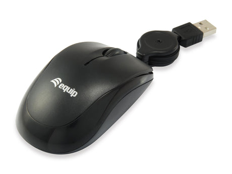 EAN 4015867208540 - Equip 245103 ratón Viajes Ambidextro USB tipo A Óptico 1000 DPI imagen 1