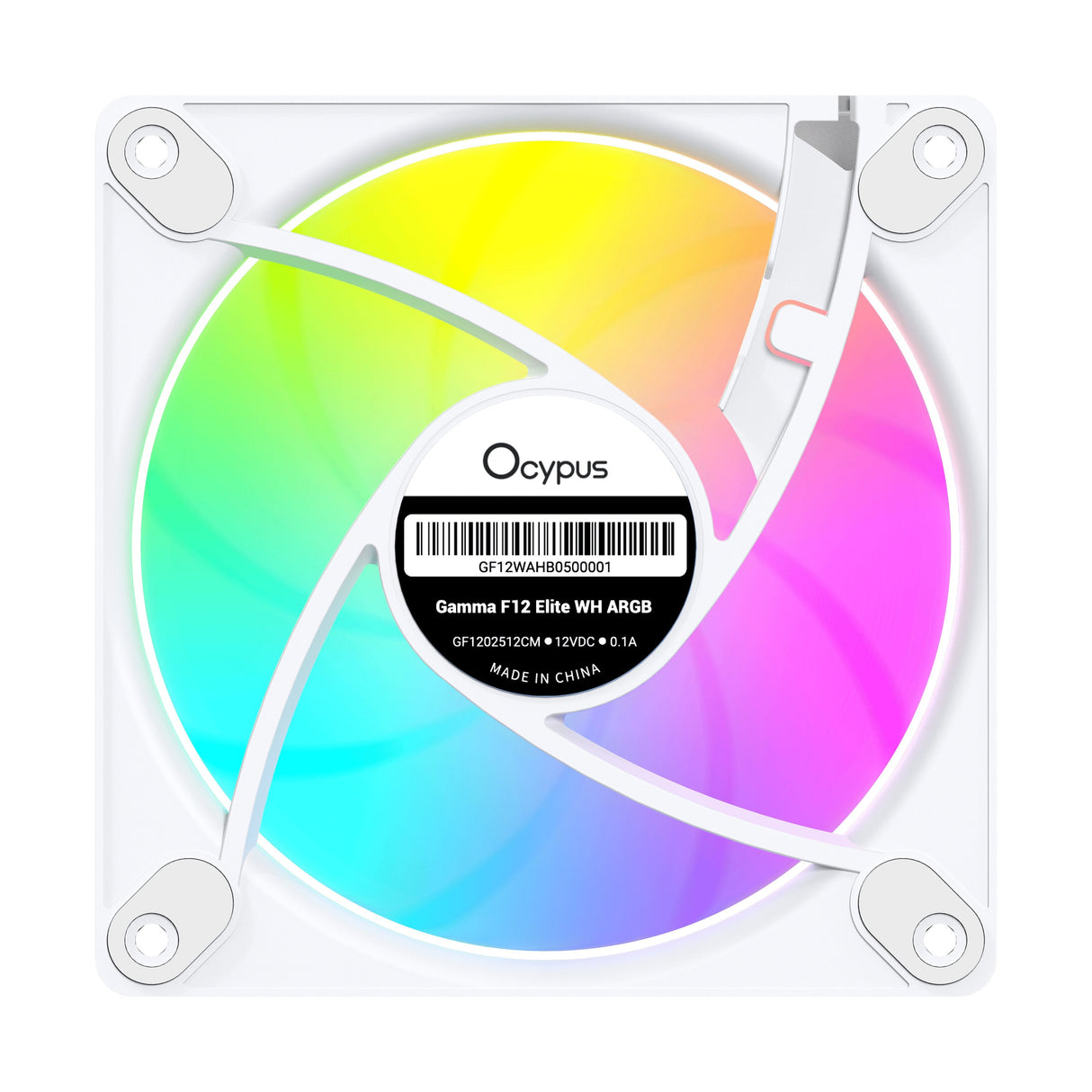 Ocypus Gamma F12 Elite Argb (Blanco, Pack De 3, 120 Mm) Gamma-F12-Wh3am00e-Gl