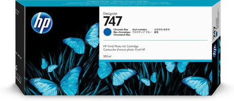 EAN 0191628213603 - HP 747 300-ml Chromatic Blue DesignJet Ink Cartridge cartucho de tinta 1 pieza(s) Original Rendimiento es imagen 1