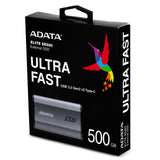 EAN 4711085935786 - ADATA SE880 500 GB USB Tipo C 3.2 Gen 2 (3.1 Gen 2) Wifi Gris imagen 6