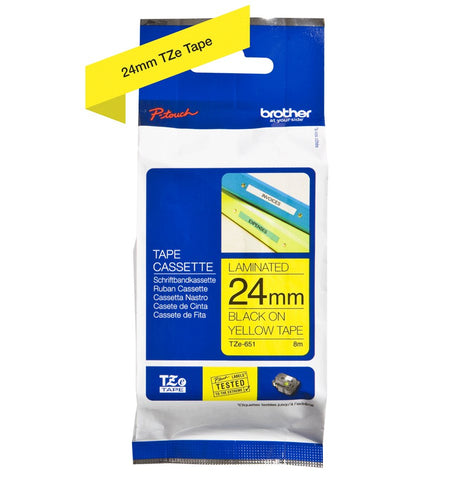 EAN 0012502625964 - Brother TZE-651 cinta para impresora de etiquetas imagen 2
