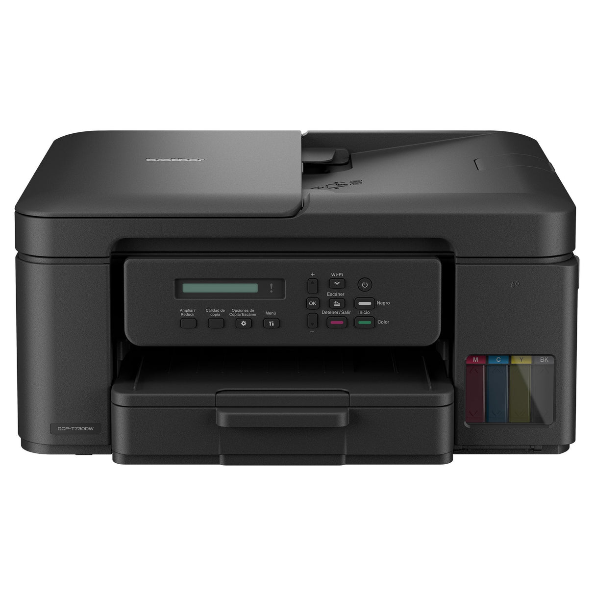 Impresora De Inyección De Tinta Inalámbrica 3 En 1 Brother Dcp-T730dw