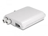 Lwl Verteilerbox Für Innen- Und Aussenbereich Ip65 Wasserfest Abschliessbar 8 Port Weiss