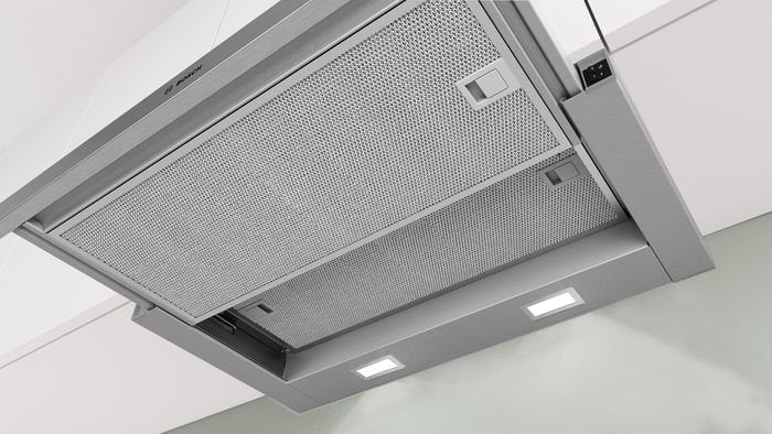 EAN 4242005538126 - Bosch DFL064W54 campana Semintegrada (extraíble) Metálico, Plata C 394 m³/h imagen 5