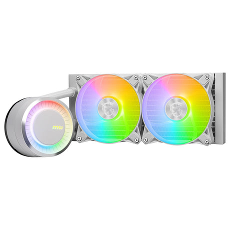 EAN 4711377124140 - MSI MAG Coreliquid E240 WHITE Placa base, Procesador Kit de refrigeración líquida 12 cm Blanco imagen 3