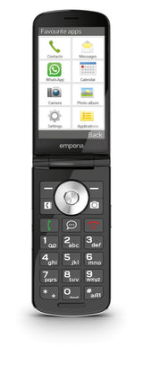 EAN 9005613168780 - Emporia emporiaTOUCHsmart.3 8,81 cm (3.47") 150 g Negro Teléfono para personas mayores imagen 16