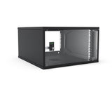 Armario De Red De Pared 6u 19" Enoc System W3 6-6-S Negro Ral 9005