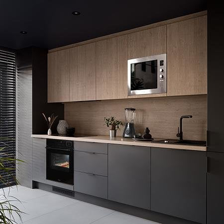 Cecotec Grandheat 2550 Built-In Steel Microondas Encastrable Con Grill 25l 1320w - Temporizador Hasta 60min - 8 Funciones Preconfiguradas