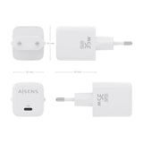 Aisens Cargador Gan 35w - 1xusb-C Pd3.0 Qc4.0 - Blanco
