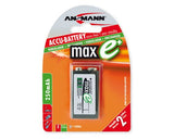 Ansmann Maxe Nimh Akku 300 9v  270 Mah