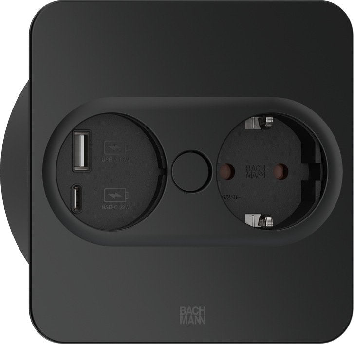 Bachmann Twist 2 946.005, Enchufe Inox