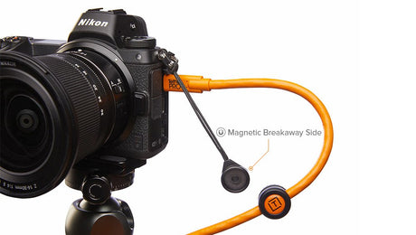 EAN 0818307015388 - Tether Tools TetherGuard Camera Support Universal Soporte para cables Negro, Naranja 2 pieza(s) imagen 4