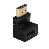 Adaptador Akyga Ak-Ad-01 Hdmi Acodado M/H (Estándar) Negro