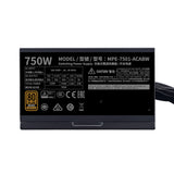Fuente De Alimentacion Cooler Master Mwe 750 Bronze 230v V2 750 W 24-Pin Atx Atx Negro Mwe Bronze V2 750w 230v 80+ Bronze Mpe-7501-Acabw-Beu