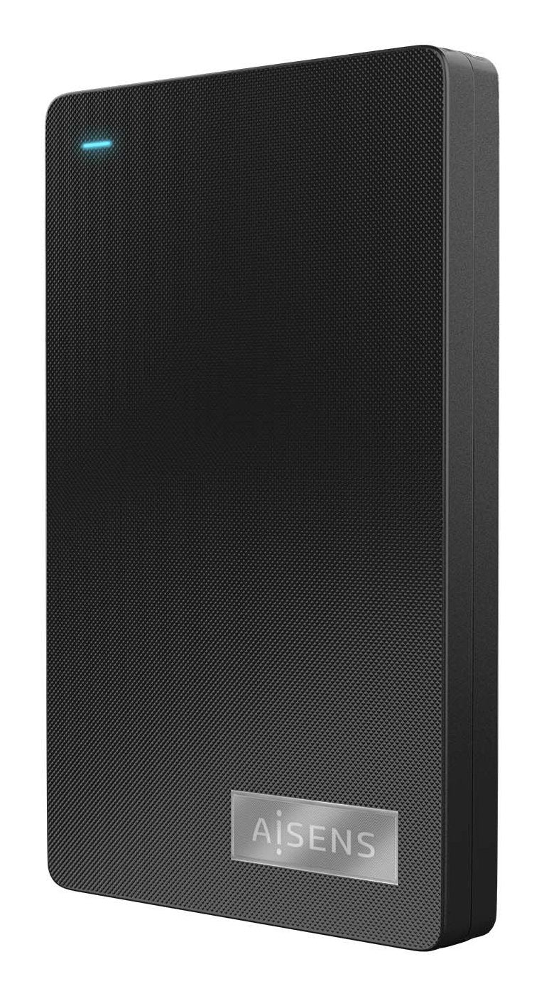 Aisens Caja Externa 2,5&Quot; Ase-2541b 9.5mm Sata A Usb-C Usb3.1 Gen1, Negra