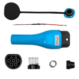 Akyga Ak-Sc-E17 Cable De Carga Para Vehículo Eléctrico Azul Type 2 No 3 0 M