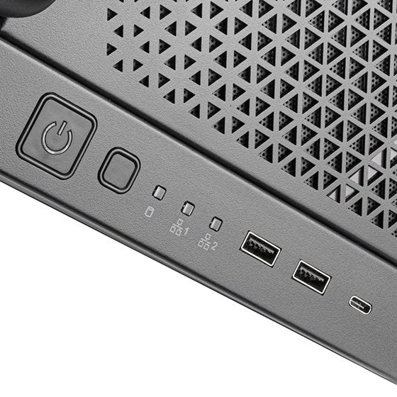 Carcasa Silverstone Sst-Rm51 Bastidor Para Servidor Negro