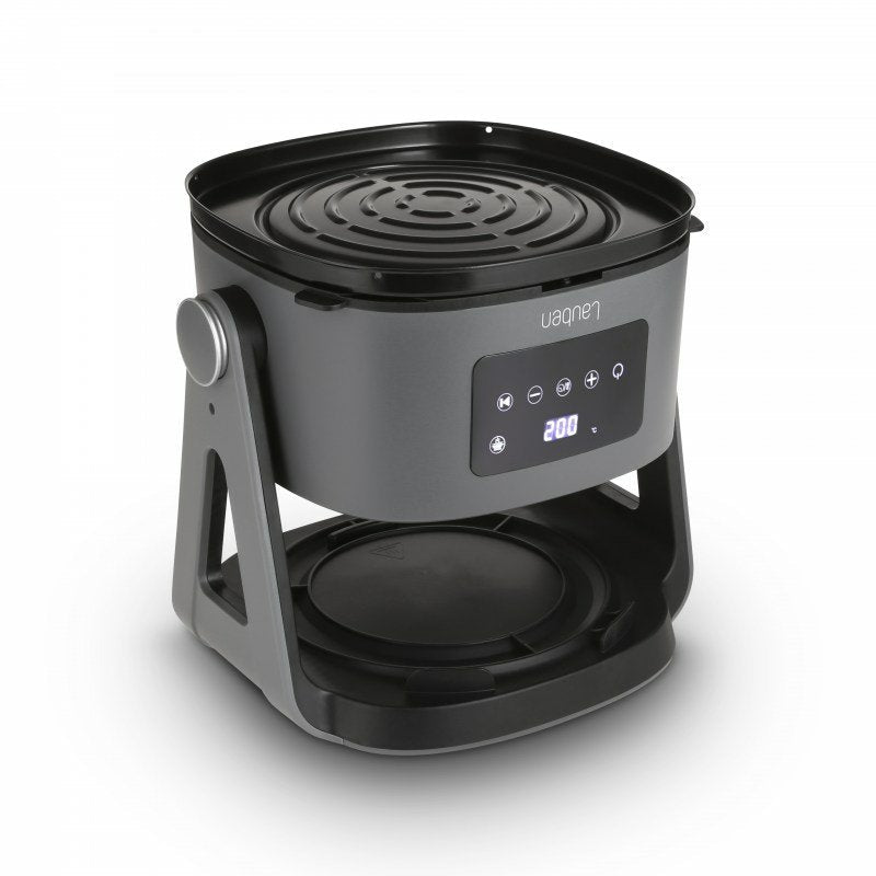 Freidora Lauben Lbafmggaf55ba Sencillo 5,5 L 1500 W Freidora De Aire Caliente Gris