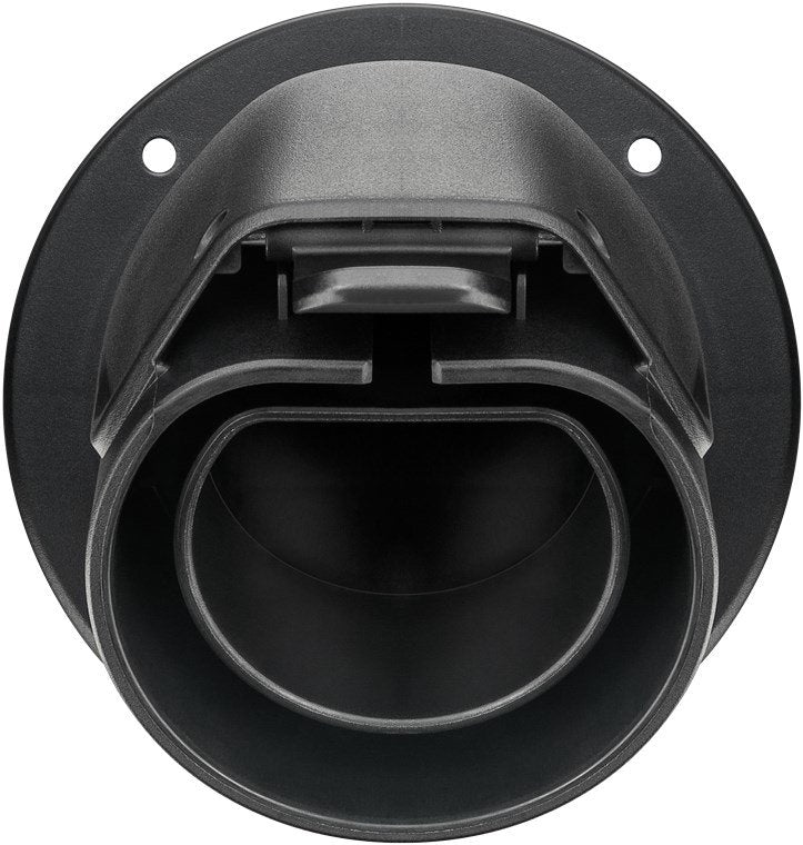 Goobay Soporte De Pared Abgewinkelt Typ 2 Elektroauto Ladecable  Charging Gun Holder 2 Angled Black