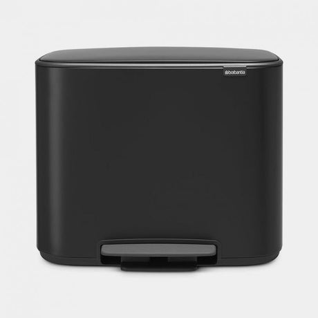 EAN 8710755121227 - Brabantia 121227 cubo de basura Rectangular Negro imagen 1