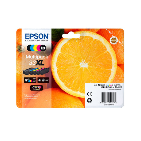 EAN 8715946626215 - Epson Oranges C13T33424022 cartucho de tinta 1 pieza(s) Original Rendimiento estándar imagen 2