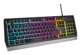 Teclado Gaming Genesis Rhod 300 Rgb Retroiluminado Español