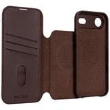 Decoded Leather Detachable Wallet Ip 17 Air Chocolate Brown