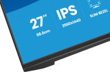 Monitor Iiyama 27" Ips, 4-Side Slim Bezel  2560x1440 75hz