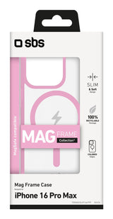 Sbs Magframe Case Iphone 16 Pro Max Pink