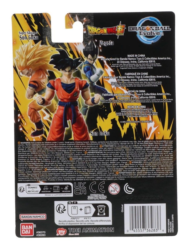 EAN 3701405824884 - Bandai Son Goku imagen 4
