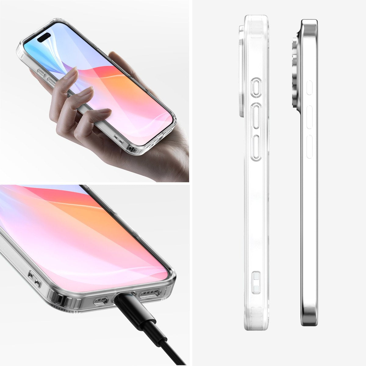 4smarts 360° Premium Protection Set Para Apple Iphone 16 Pro Magsafe-Kompatibel