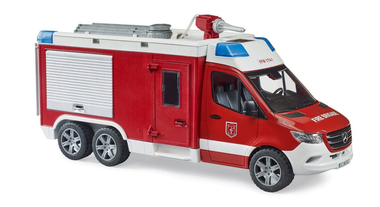 Bruder Mercedes Benz Sprinter Camión De Rescate Contra Incendios 02680