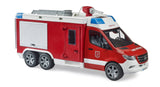 Bruder Mercedes Benz Sprinter Camión De Rescate Contra Incendios 02680