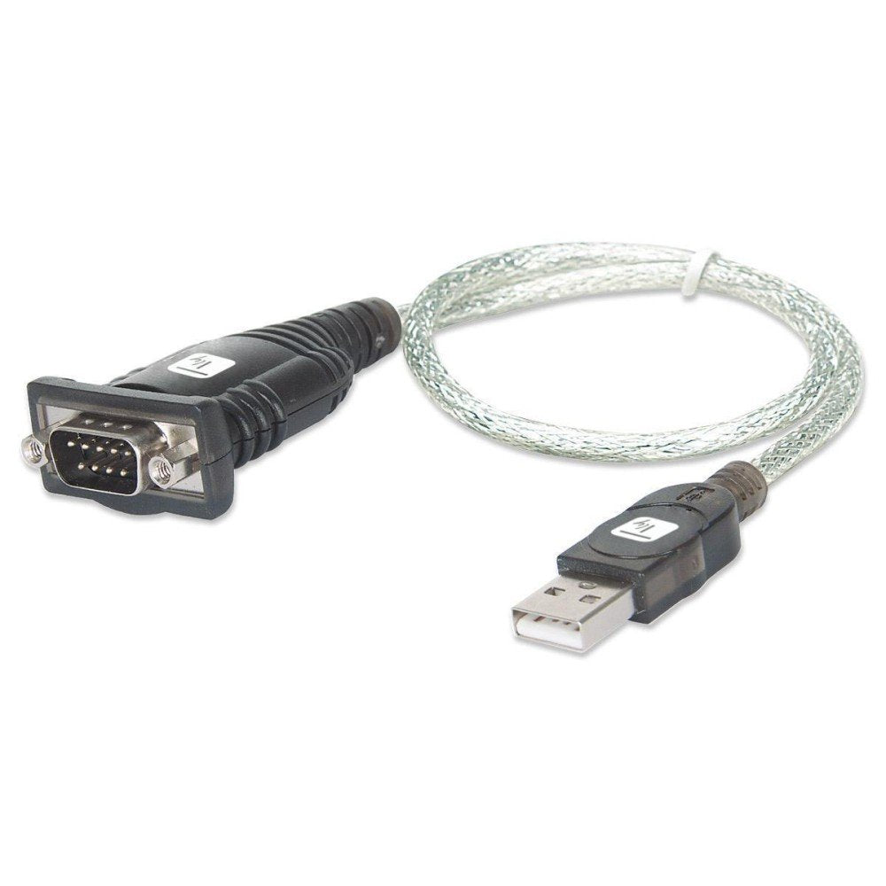 EAN 8054529023493 - Techly IDATA USB-SER-2T cable de serie Transparente 0,45 m USB tipo A DB-9 imagen 1