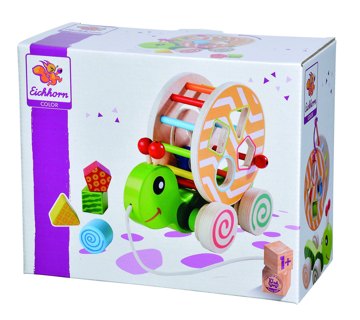 Eichhorn Color Animal De Arrastre, Juego De Habilidad 100002231