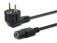EAN 4015867238714 - Equip 112120 cable de transmisión Negro 1,8 m CEE 7/7 C13 acoplador imagen 1