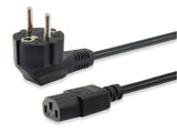 EAN 4015867238714 - Equip 112120 cable de transmisión Negro 1,8 m CEE 7/7 C13 acoplador imagen 1