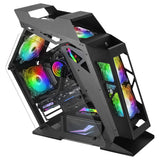 Caja Pc Marsgaming Minitorre Microatx Mc61 Negro