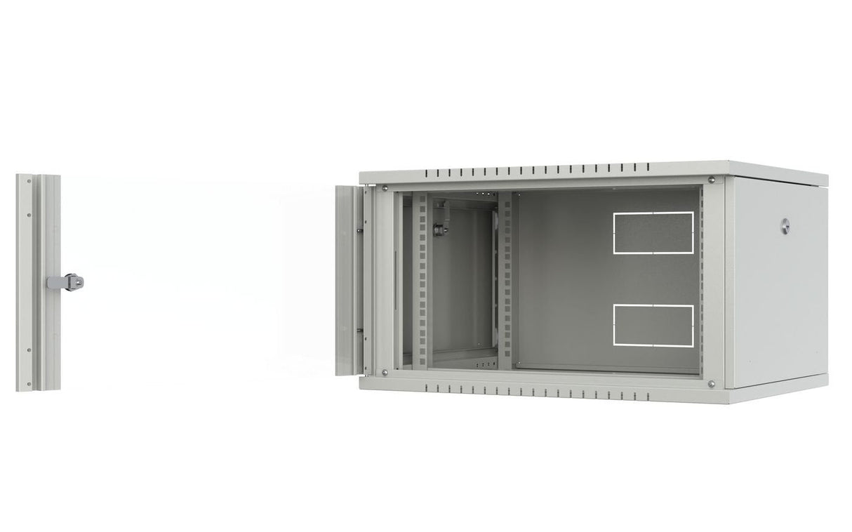 Quick Assembly Flat Pack 19"  7u Rack Wall Mount W:600 X