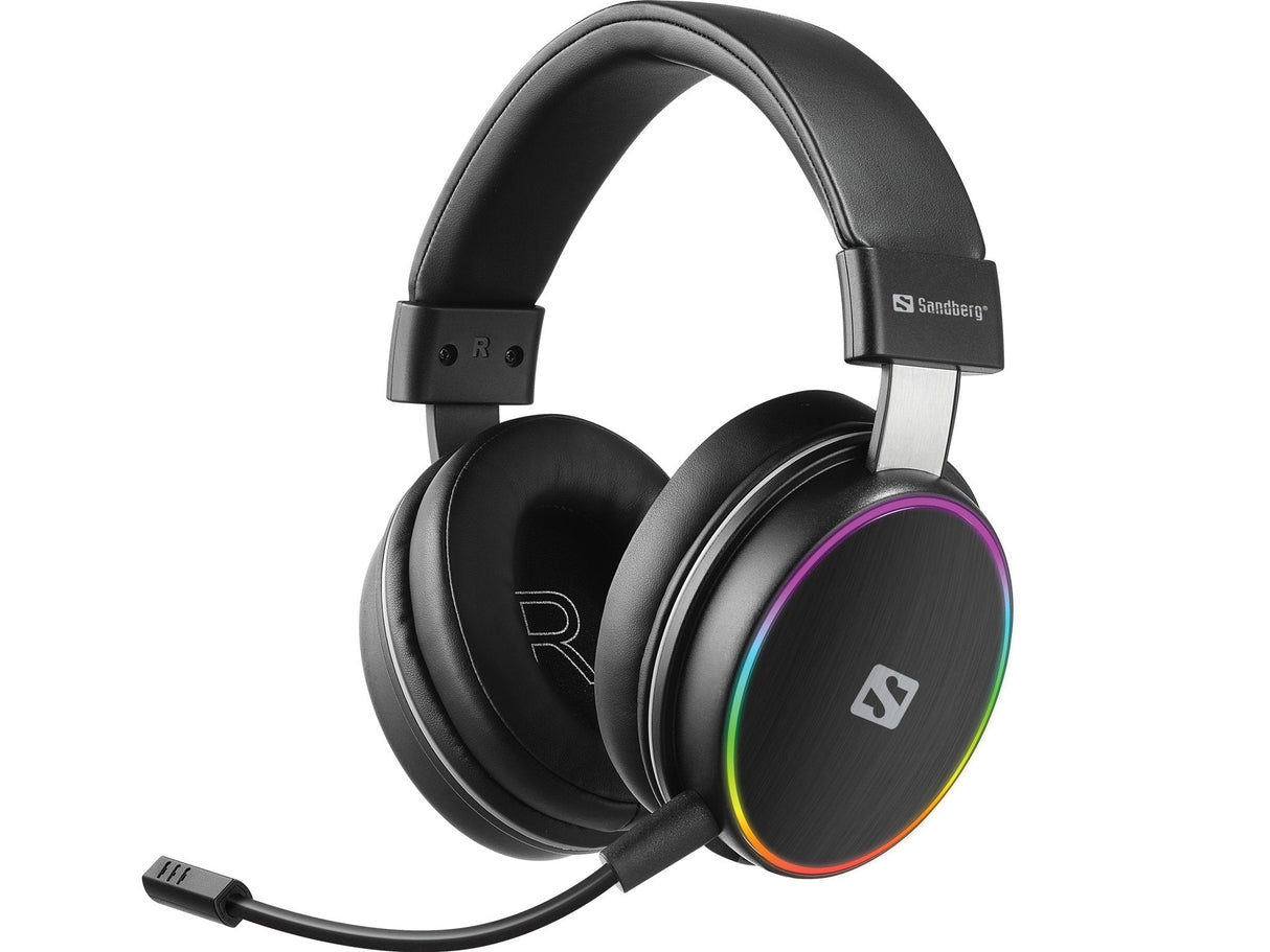 Auriculares Sandberg Heroblaster Wireless Headset Bluetooth Negro
