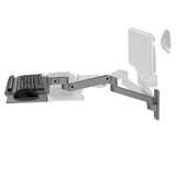 Ergotron Brazo Para Teclado De Pared Lx Pro (Gris Oscuro)