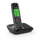 Gigaset E720a Teléfono Dect/Analógico Negro Identificador De Llamadas