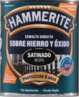 Hammerite Esmalte Metalico Satinado Negro 0.750l 5093689