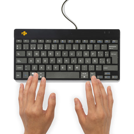 EAN 8719274492290 - R-Go Tools RGOCOESWDBL teclado Universal USB Español imagen 4