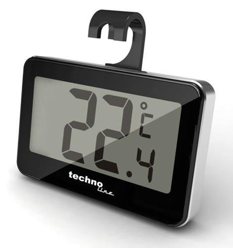 EAN 4029665070124 - Technoline WS 7012 termómetro de aparato de cocina Estación meteorológica electrónica Negro imagen 1